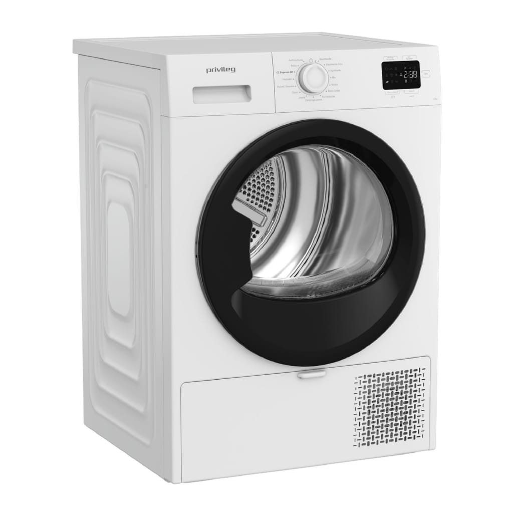 Privileg Wärmepumpentrockner MyTimeDryer PT 840C W, Knitterschutz – verhindert die Bildung von Knitterfalten
