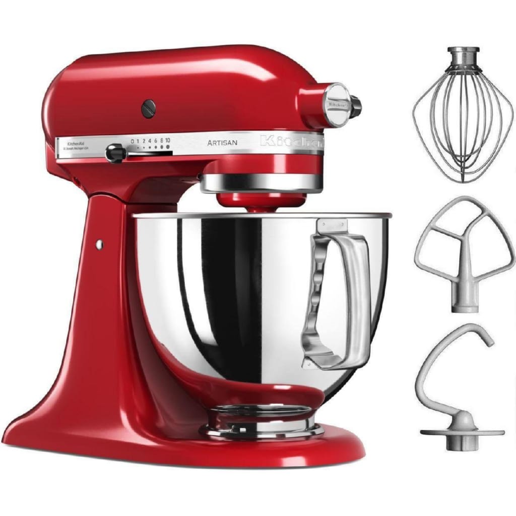 KitchenAid Küchenmaschine 5KSM125EER, 300 W, 4,8 l Schüssel