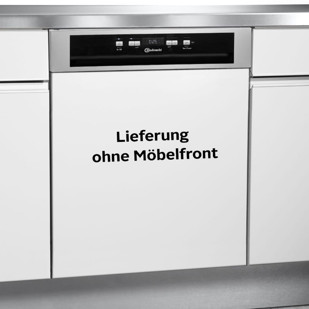 BAUKNECHT teilintegrierbarer Geschirrspüler BBC 3B+26 X (2), 13 Maßgedecke