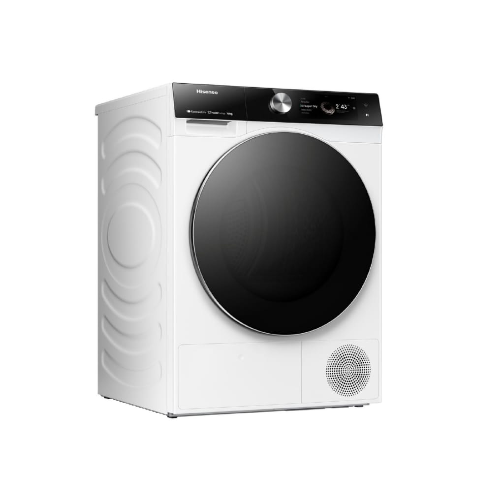 Hisense Wärmepumpentrockner DH7S107BW, Dynamisches TFT-Touch-Display