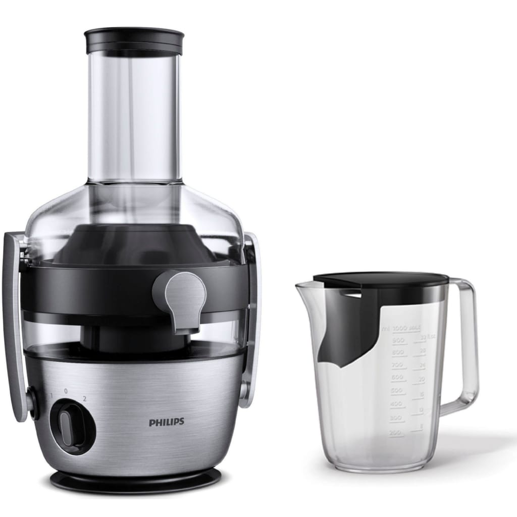 Philips Entsafter HR1921/20 Avance, 1100 W, mit GeoTech Sieb, QuickClean und Vorspülfunktion
