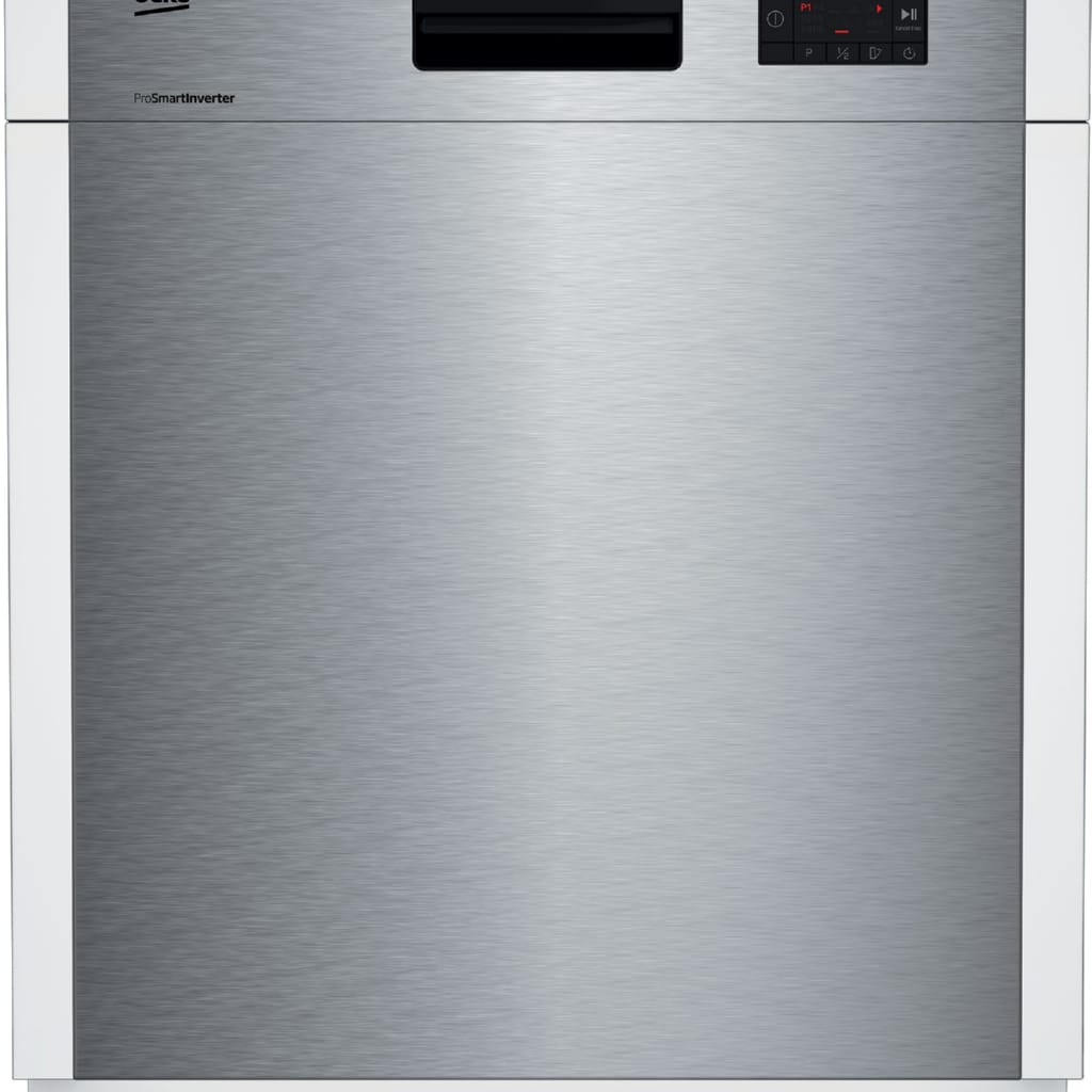BEKO Unterbaugeschirrspüler BDUN16440X, 14 Maßgedecke, ProSmart Inverter Motor – langlebig und mit 10 Jahren Garantie