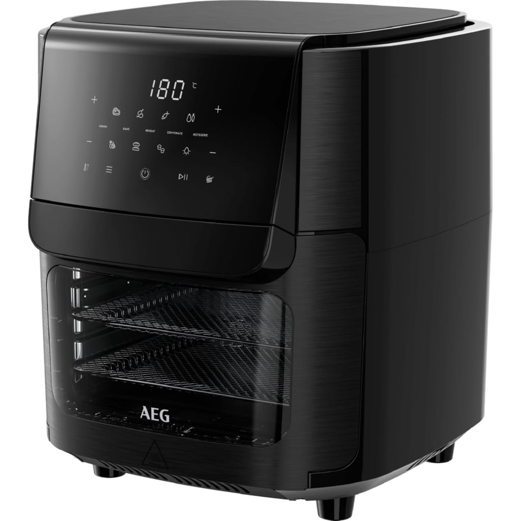 AEG Heißluftfritteuse AAF12B 8000 - Multi-Combo, 1800 W, Drehspieß- und Dörrfunktion