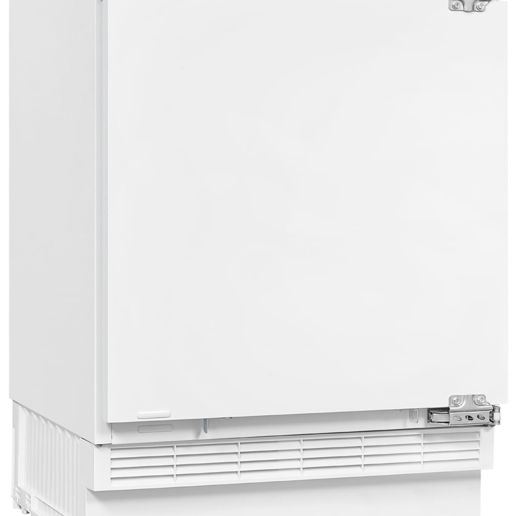 exquisit Einbaukühlschrank UKS130-4-FE-010E, 82,3 cm hoch, 59,5 cm breit, Ideal zum Unterbauen in die Küchenzeile für kleine Küchen, Büroküchen