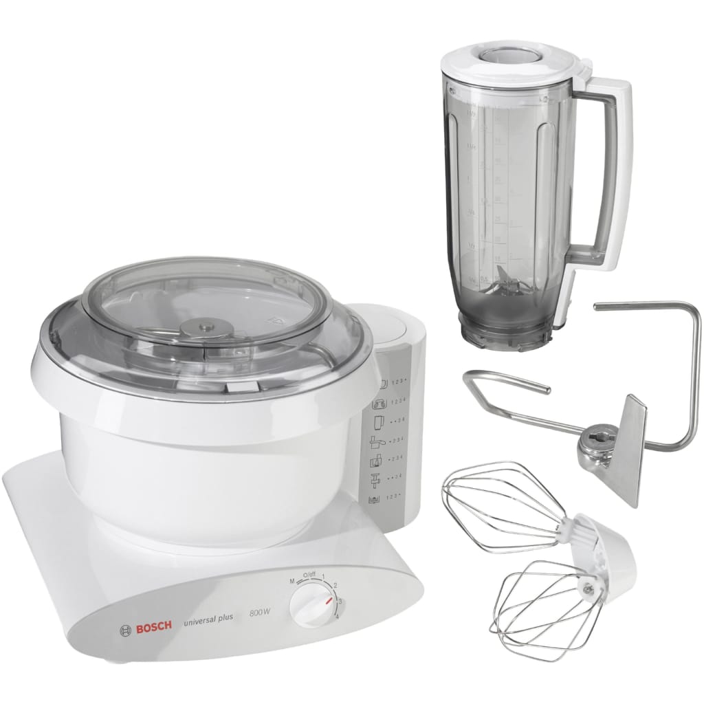 BOSCH Küchenmaschine Universal Plus MUM6 N11, 800 W, 6,2 l Schüssel