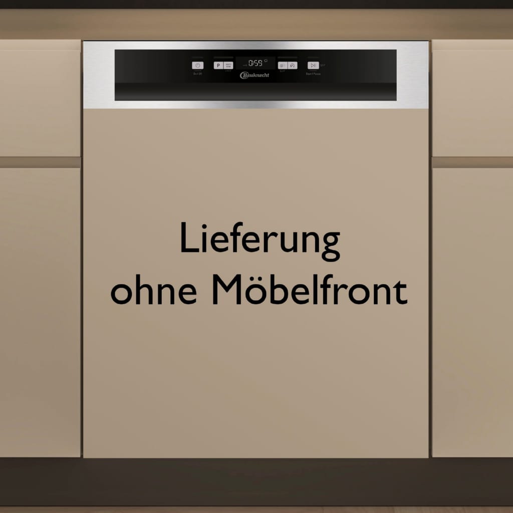 BAUKNECHT vollintegrierbarer Geschirrspüler B0B D641A X, 14 Maßgedecke, ActiveDry - automatisches Türöffnungssystem