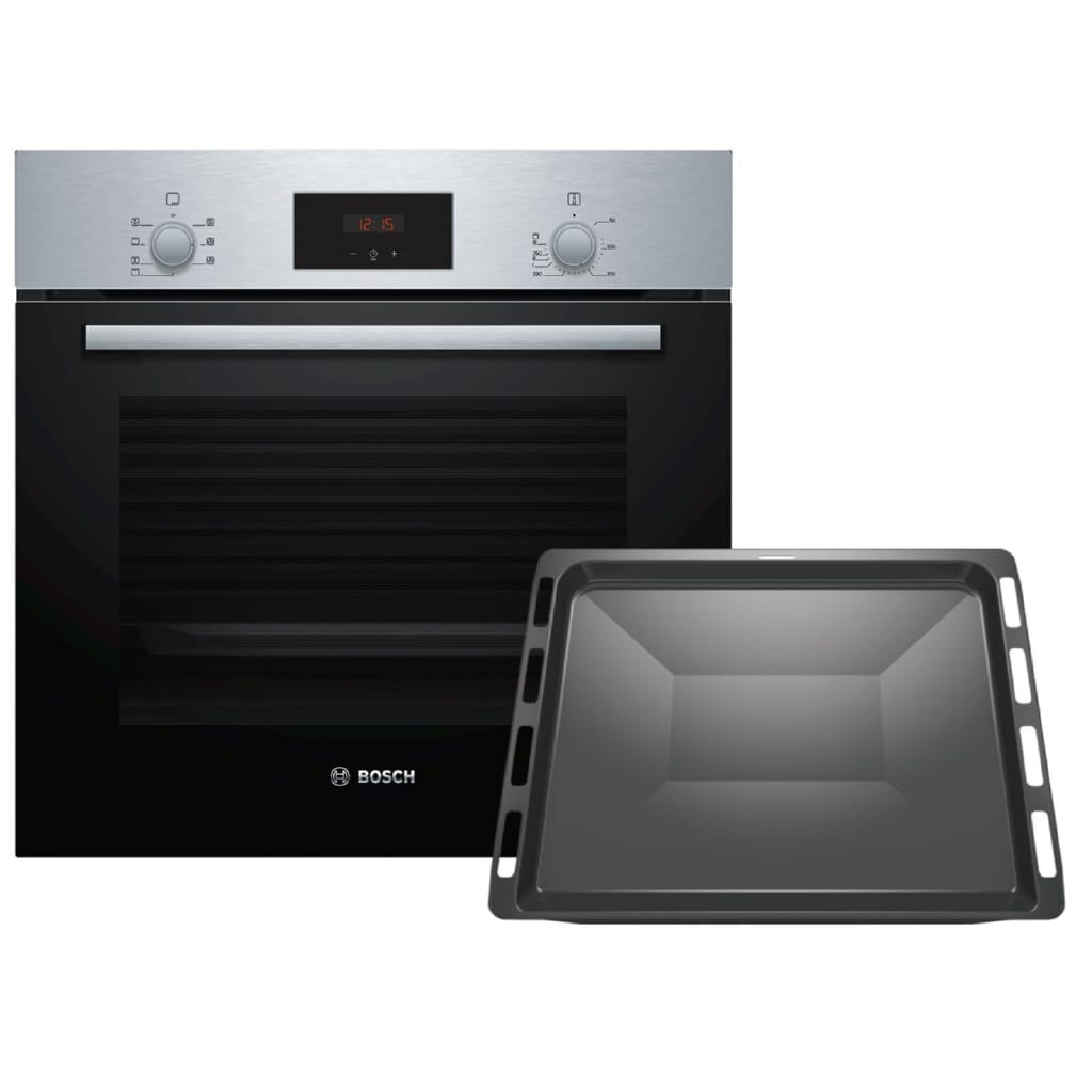BOSCH Einbaubackofen, mit Teleskopauszug nachrüstbar
