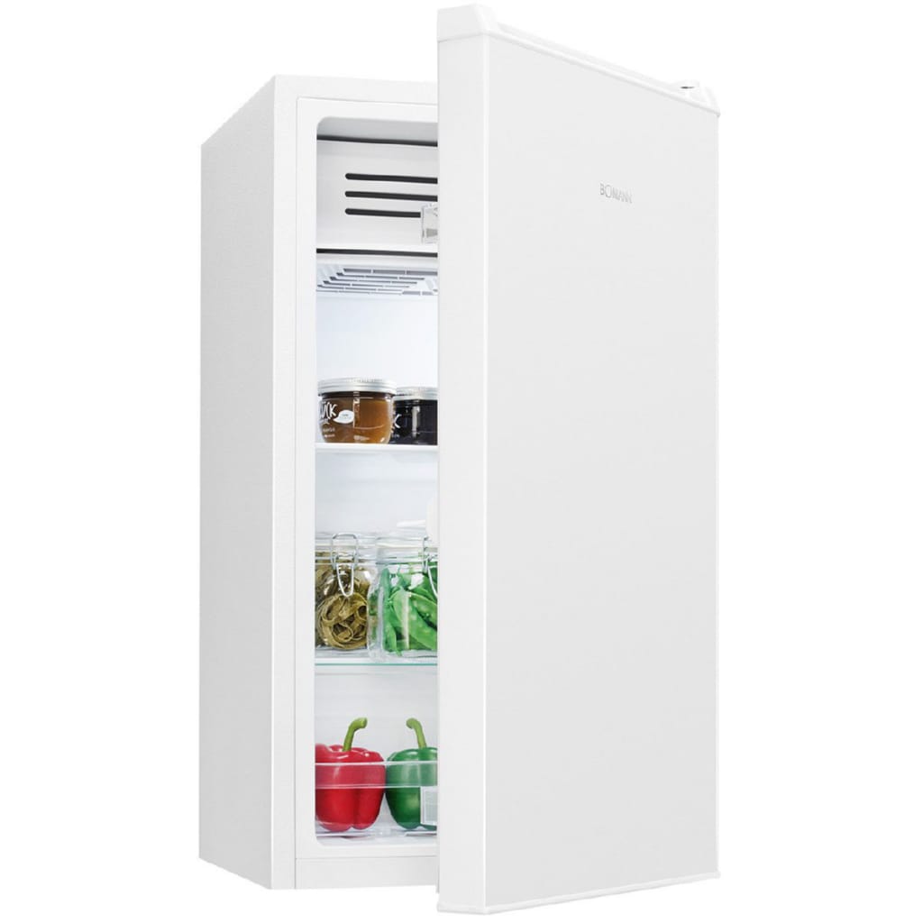 BOMANN Kühlschrank KS 7257, 85 cm hoch, 44.6 cm breit, Kühlschrank klein mit Frostfach, 83 Liter