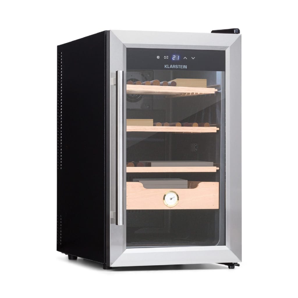 Klarstein Humidor Klarstein El Presidente 48 Zigarren-Humidor, Humidor Zigarre Humidor Befeuchter elektrisch Humidor Schrank