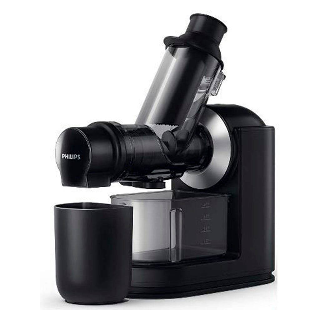 Philips Slow Juicer HR1889/70, 150 W, Viva Collection, mit Tropfstopp, QuickClean, XL Einfüllöffnung