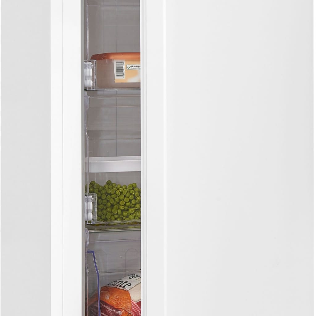 exquisit Gefrierschrank GS230-H-040E weiss, 142,6 cm hoch, 54,4 cm breit, Viel Platz, starke Gefrierleistung
