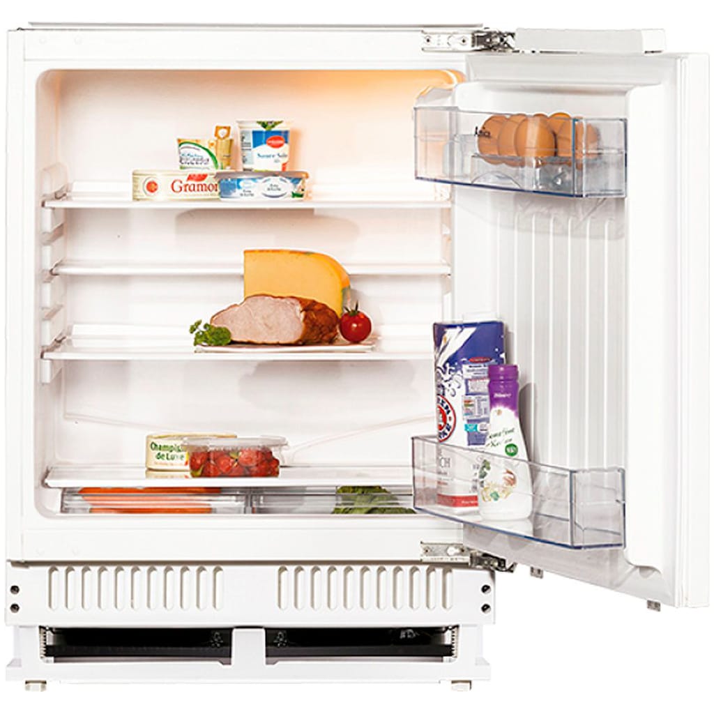 Amica Einbaukühlschrank UVKSS 351 901, 81 cm hoch, 59 cm breit, Übersichtlich, ruhig, zuverlässig – dein Kühlschrank für jeden Tag
