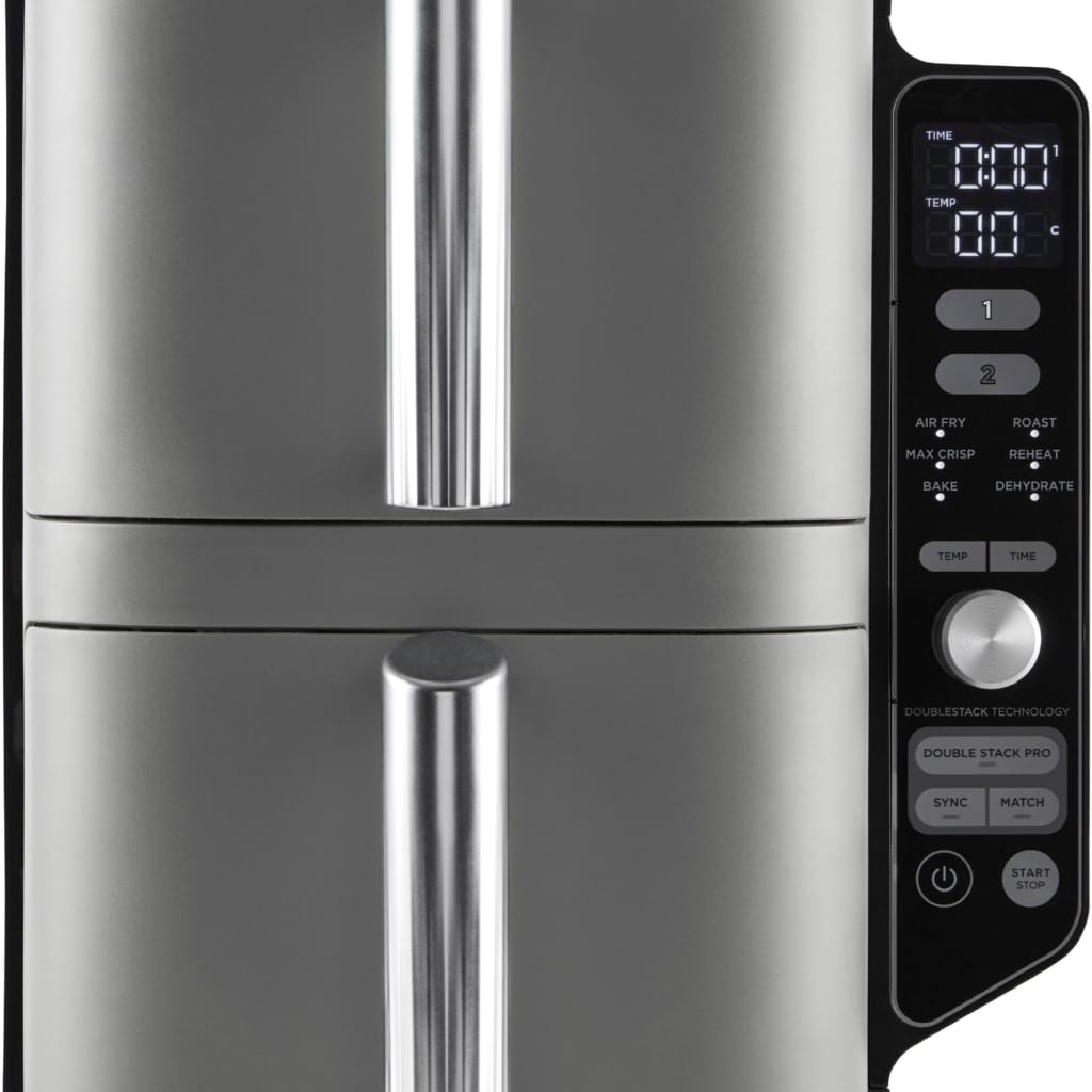 NINJA Heißluftfritteuse SL400EU Double Stack XL, 2470 W