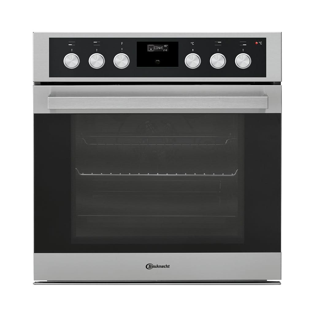 BAUKNECHT Backofen HIK5 EN8VS PT, mit Haltegitter, 14 Funktionen, Maxi Cooking, Pizzafunktion, SoftClose-Backofentür