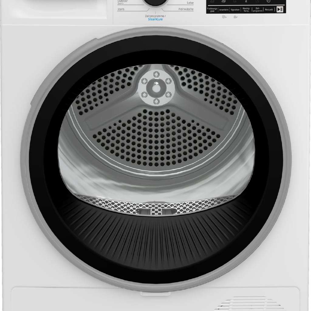 BEKO Wärmepumpentrockner B3T3249S, Silent Programm, Schontrommel