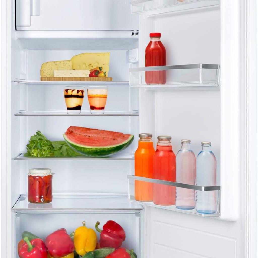 Amica Einbaukühlschrank EKSX 362 230, 122,1 cm hoch, 54 cm breit, Platzsparend, übersichtlich, praktisch – perfekt für deinen Alltag