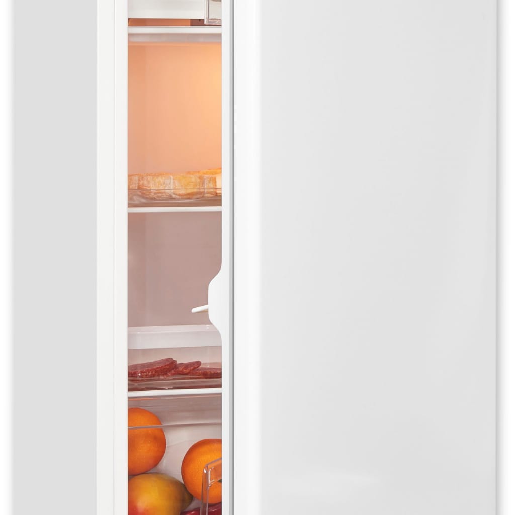 exquisit Kühlschrank KS116-0-041E weiss, 85 cm hoch, 48 cm breit, Ihr kompakter 90 L Kühlschrank: sparsam, flexibel & praktisch